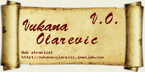 Vukana Olarević vizit kartica